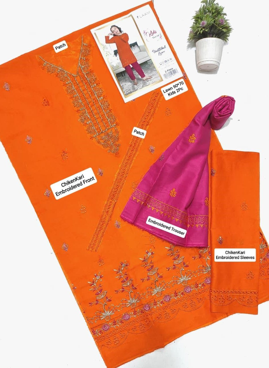 _LAWN _ KIDS 2PC COLLECTION