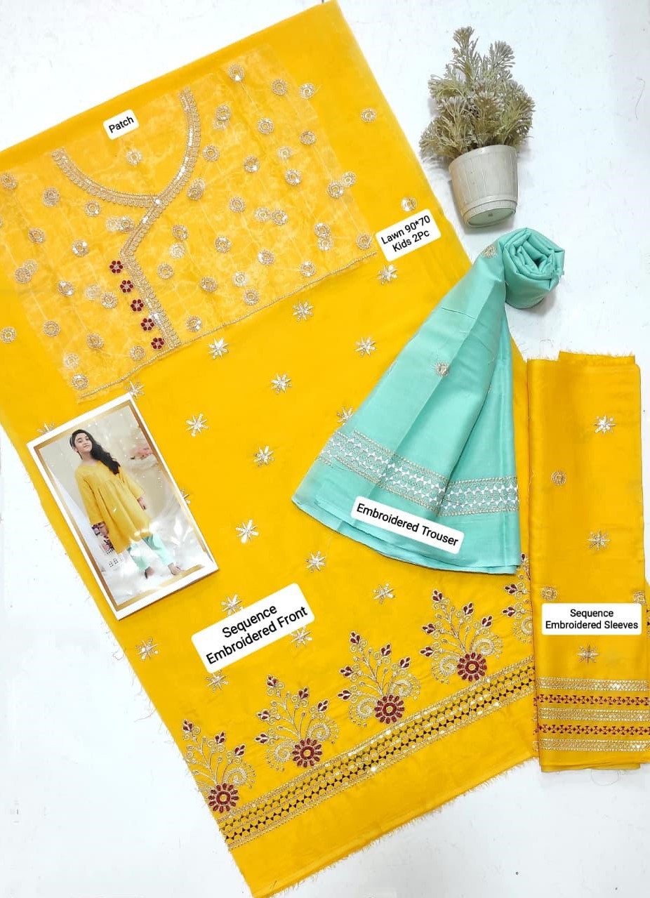 _LAWN _ KIDS 2PC COLLECTION